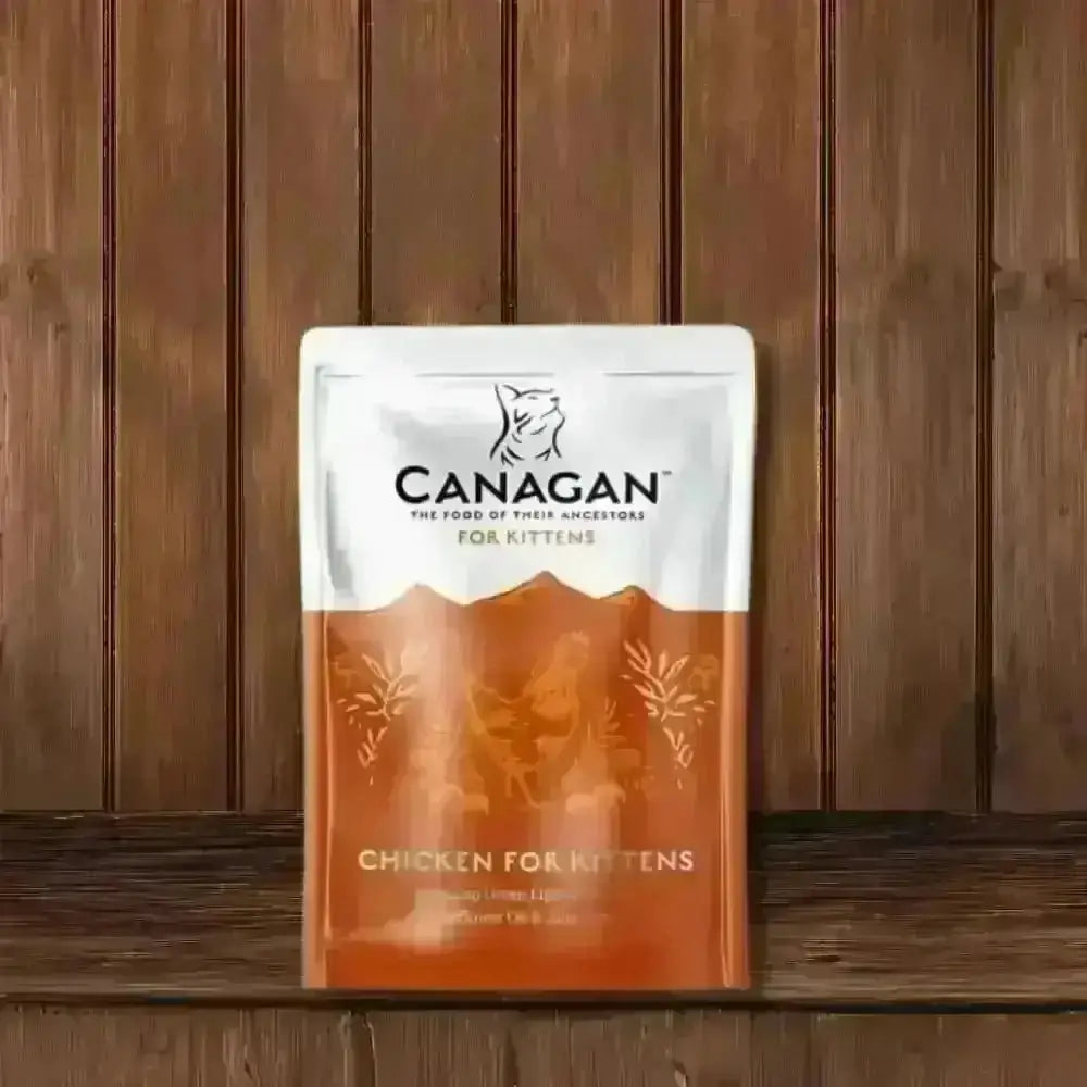 Canagan Wet Cat Food Pouch for Kittens - Grain Free Chicken