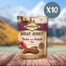 Carnilove Jerky Turkey with Venison Fillet Treats - Box of 10 - Natural Treats For Dogs