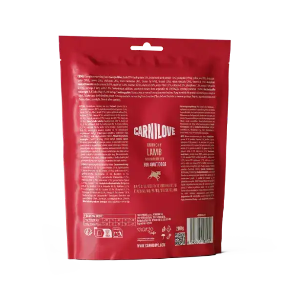 Carnilove Lamb with Cranberries Crunchy Dog Treats - Natural for Dogs | Pet Shop