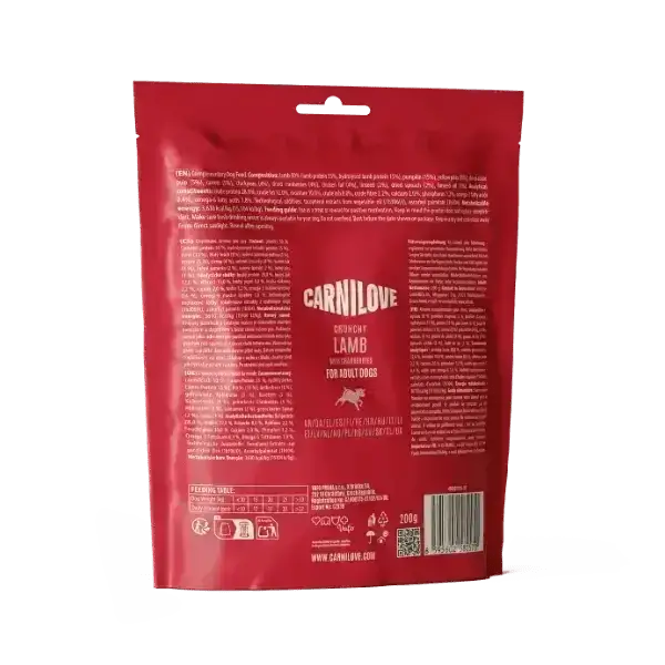 Carnilove Lamb with Cranberries Crunchy Dog Treats - Natural for Dogs | Pet Shop