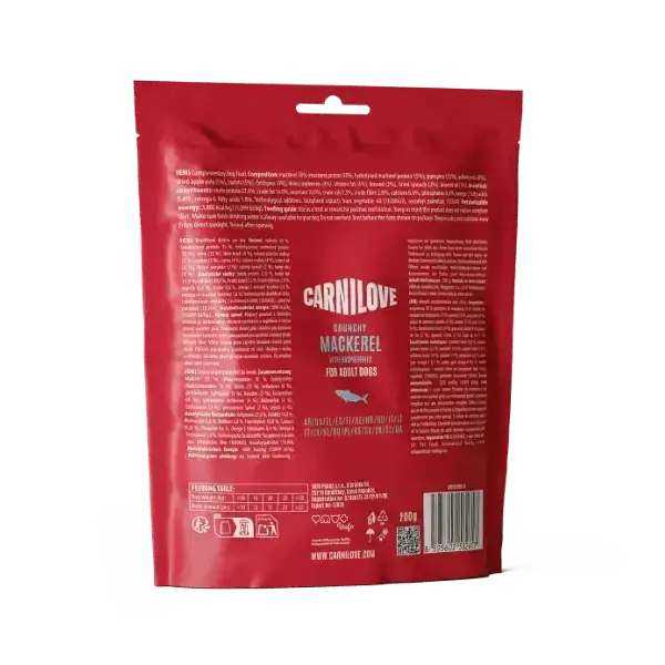 Carnilove Mackerel with Raspberries Crunchy Dog Treats - Natural for Dogs | Pet Shop