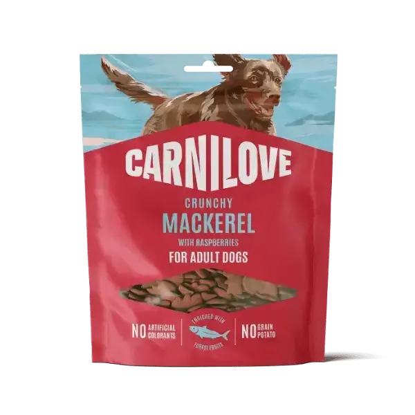 Carnilove Mackerel with Raspberries Crunchy Dog Treats - Natural for Dogs | Pet Shop
