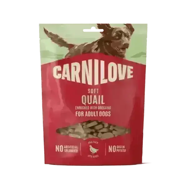Carnilove Quail with Oregano Treats - Natural for Dogs | Pet Shop