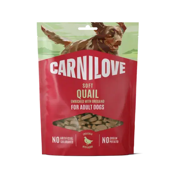 Carnilove Quail with Oregano Treats - Natural for Dogs | Pet Shop