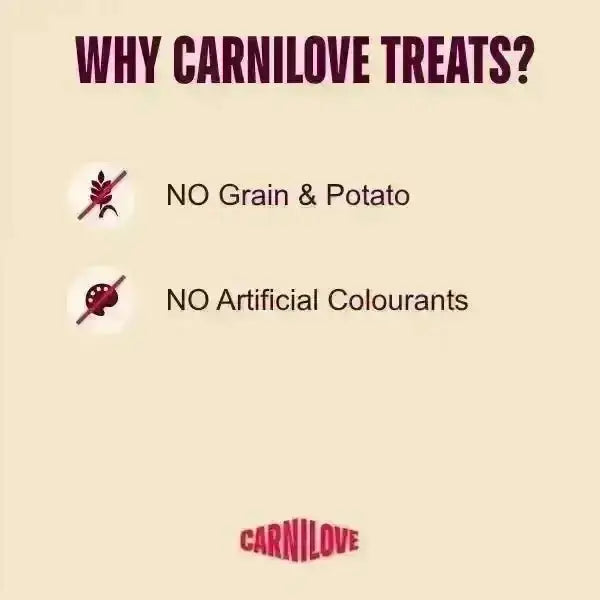 Carnilove Quail with Oregano Treats - Natural for Dogs | Pet Shop