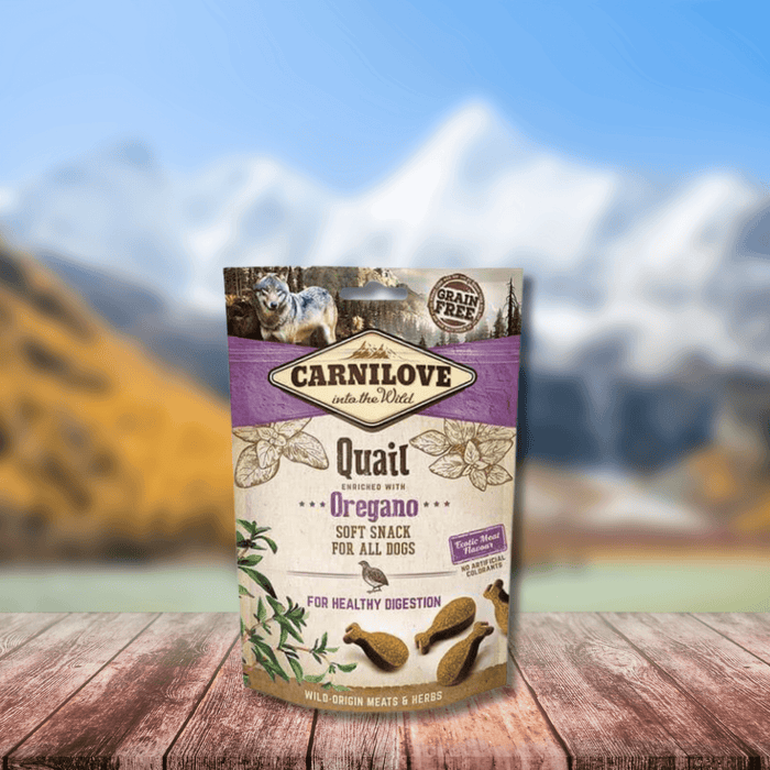 Carnilove Quail with Oregano Semi Moist Treats