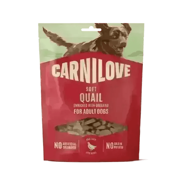 Carnilove Quail with Oregano Treats - Natural for Dogs | Pet Shop