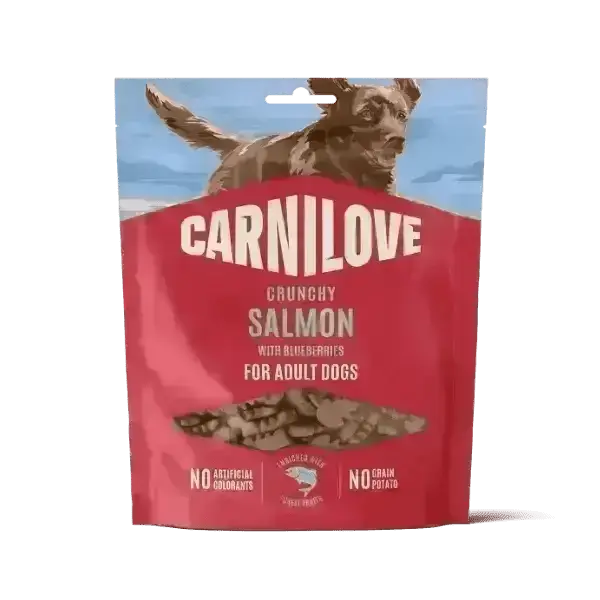 Carnilove Salmon with Blueberries Crunchy Dog Treats - Natural for Dogs | Pet Shop