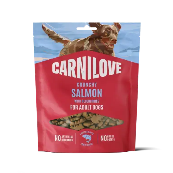 Carnilove Salmon with Blueberries Crunchy Dog Treats - Natural for Dogs | Pet Shop