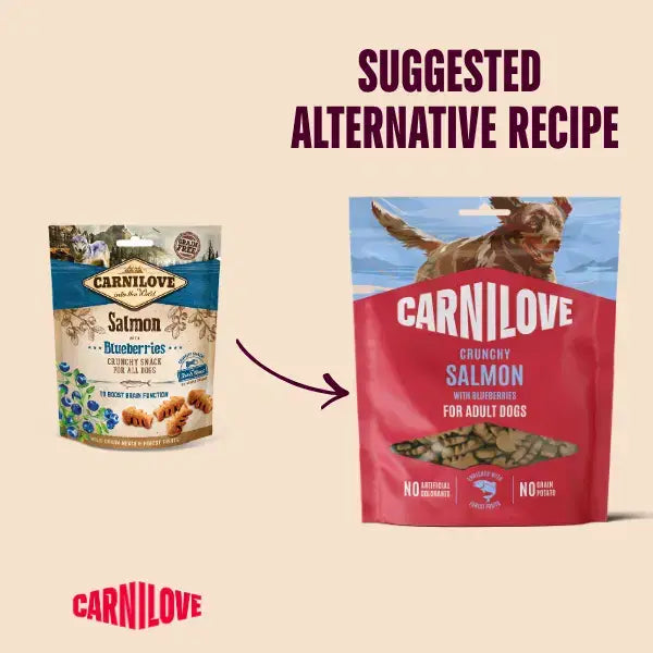 Carnilove Salmon with Blueberries Crunchy Dog Treats - Natural for Dogs | Pet Shop