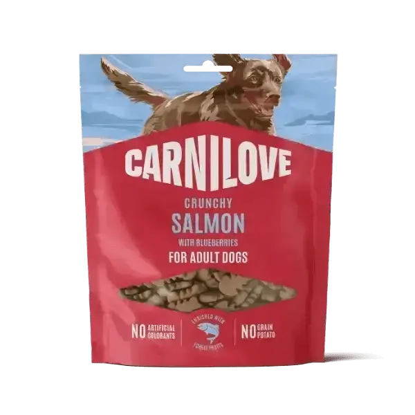 Carnilove Salmon with Blueberries Crunchy Dog Treats - Natural for Dogs | Pet Shop