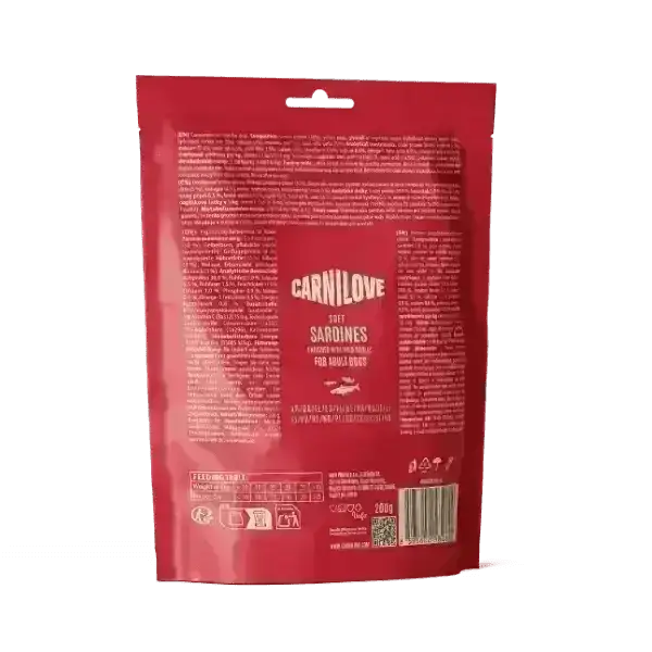 Carnilove Sardines with Wild Garlic Dog Treat - Natural Treats for Dogs | Pet Shop