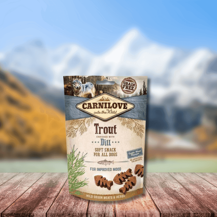 Carnilove Trout with Dill Semi Moist Treats