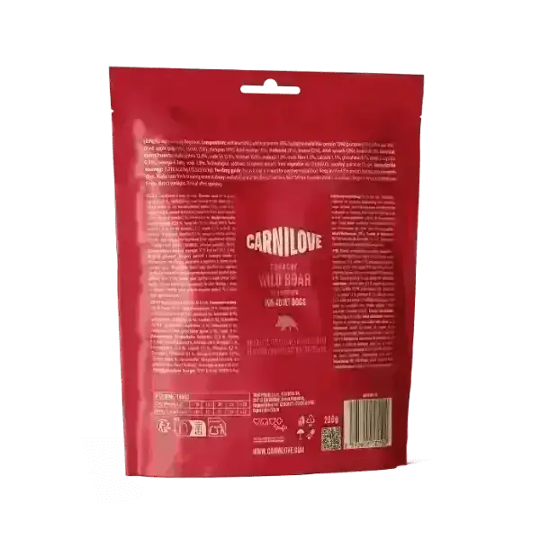 Carnilove Wild Boar with Rosehips Crunchy Dog Treats - Natural for Dogs | Pet Shop