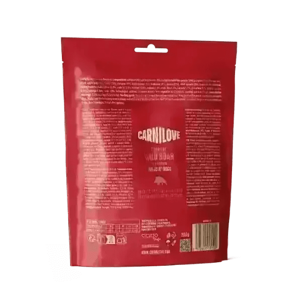 Carnilove Wild Boar with Rosehips Crunchy Dog Treats - Natural for Dogs | Pet Shop