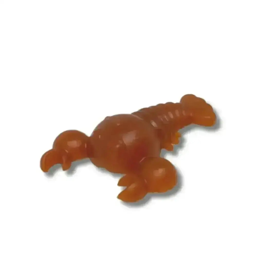Orange lobster-shaped candy for dogs in Carrot & Pumpkin Lobster Chew product