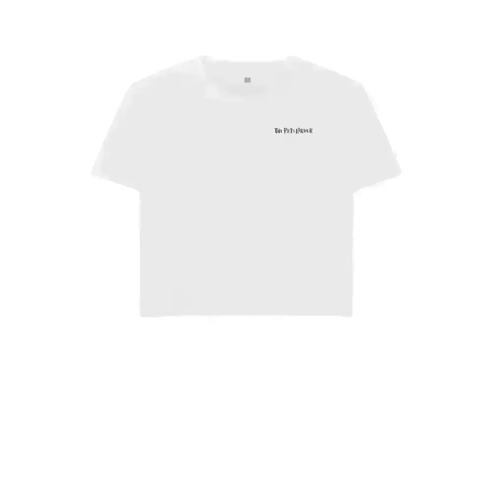Certified Organic Cotton Boxy Tee with f-word print