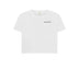 Certified Organic Cotton Boxy Tee White T-shirt The Pets Larder Natural Pet Shop