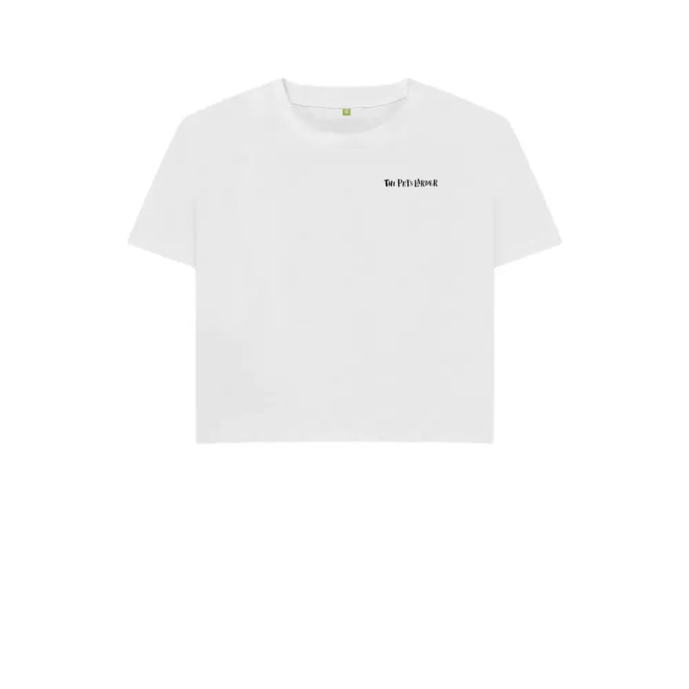 Certified Organic Cotton Boxy Tee with f-word print