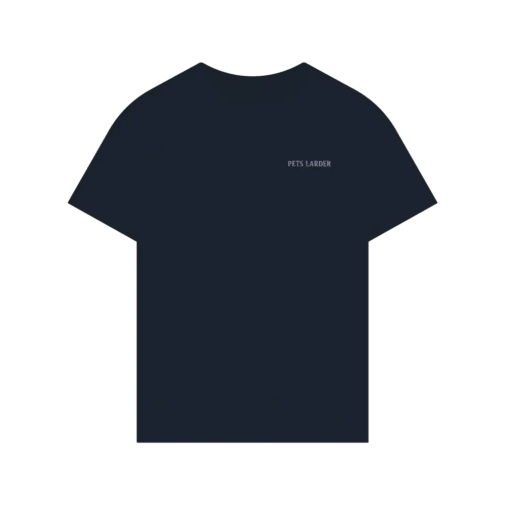 Navy Printed T-shirt Front