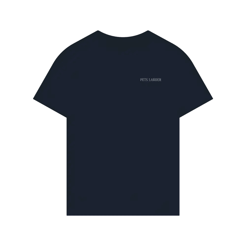 Navy Printed T-shirt Front