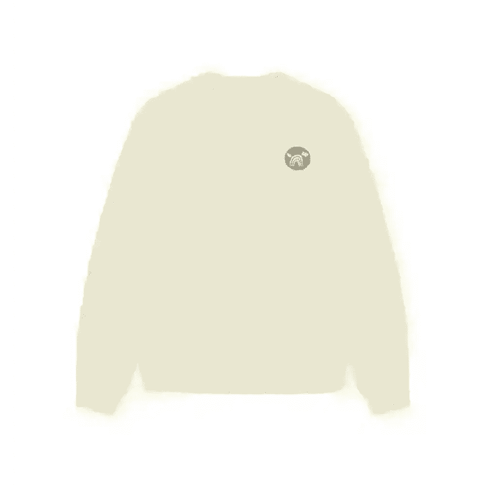 Certified organic cotton women’s oversized jumper with elephant design