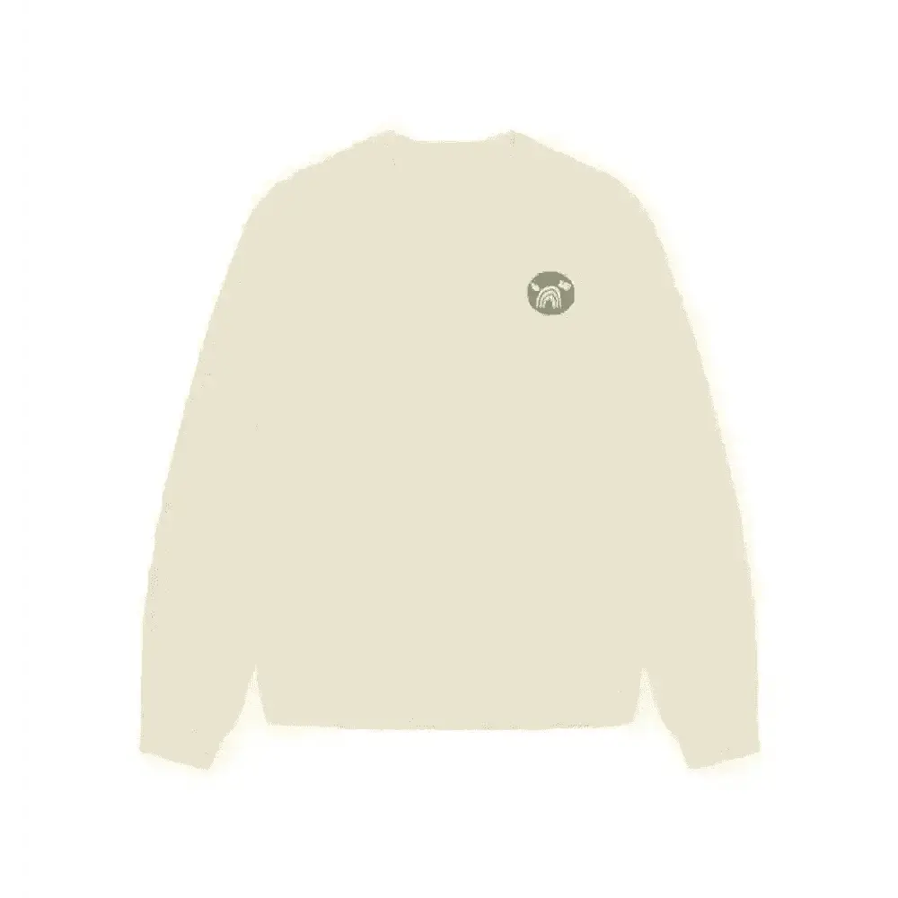 Certified organic cotton women’s oversized jumper with elephant design