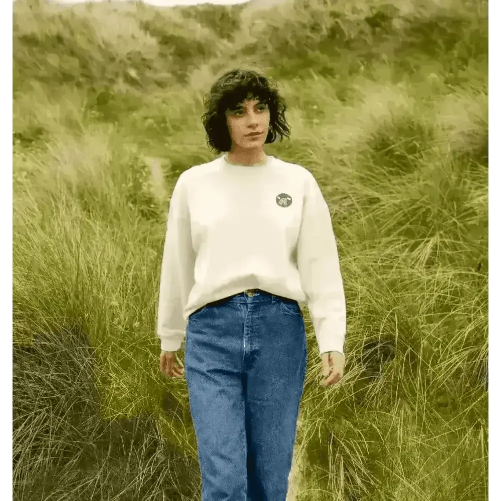 Certified Organic Cotton Women’s Oversized NCP Logo Jumper