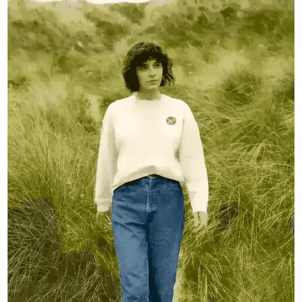 Certified Organic Cotton Women’s Oversized NCP Logo Jumper