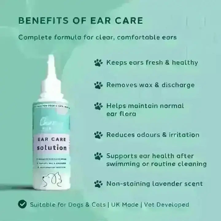 Charlie the Vet Lavender Ear Cleaner for Dogs & Cats - Dog Grooming | Natural Pet Shop