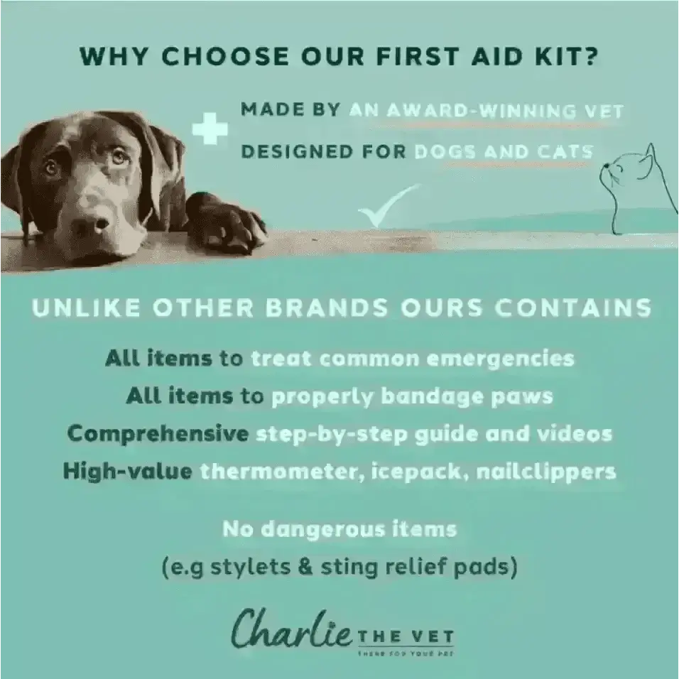 Charlie the Vet Pet First Aid Kit - Natural Shop