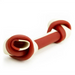 Choods Knotted Bone Vegetable Chew for Dogs sits on a white background