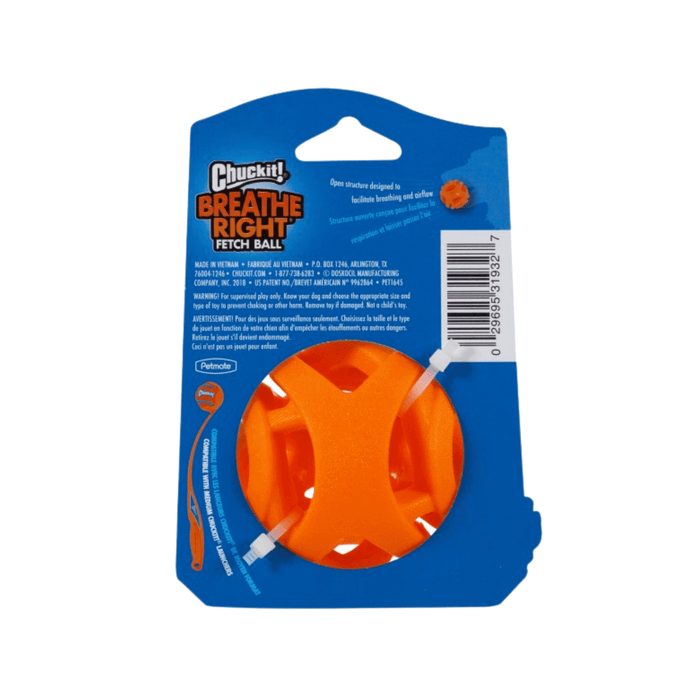 Chuckit! Breathe Right Fetch Ball Dog Toys Chuckit!