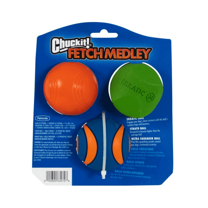 Chuckit! Fetch Medley 2 Dog Toys Chuckit!