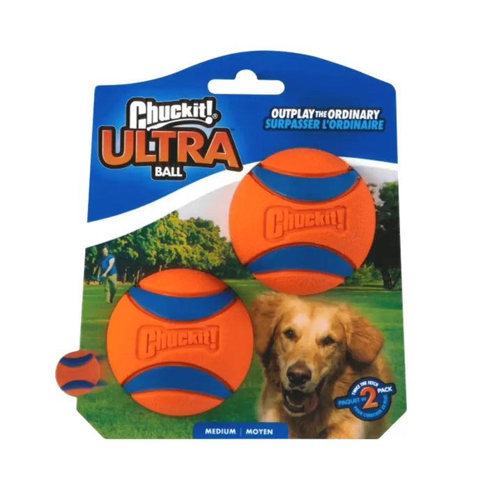 Chuckit! Ultra Ball 2pk (Medium) Dog Toys Chuckit!