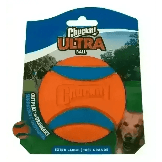Chuckit Ultra Ball for dogs in extra-large size, made from durable extra-thick natural rubber