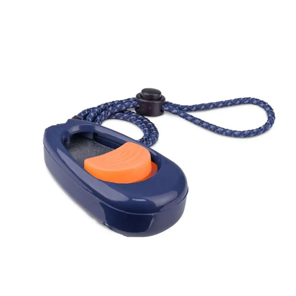 Coa Coachi Multi-Clicker blue orange whistle with cord