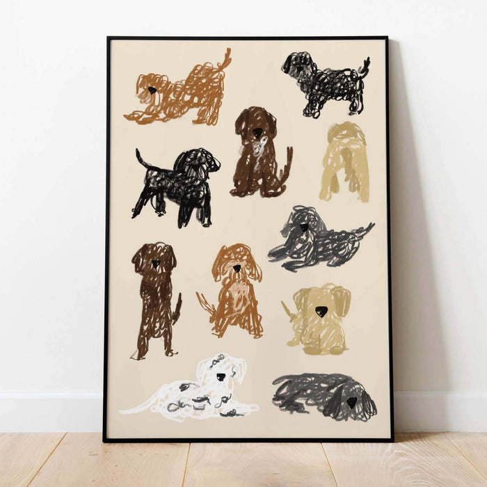 Cockapoo Art Print by Natalie Cass - Art