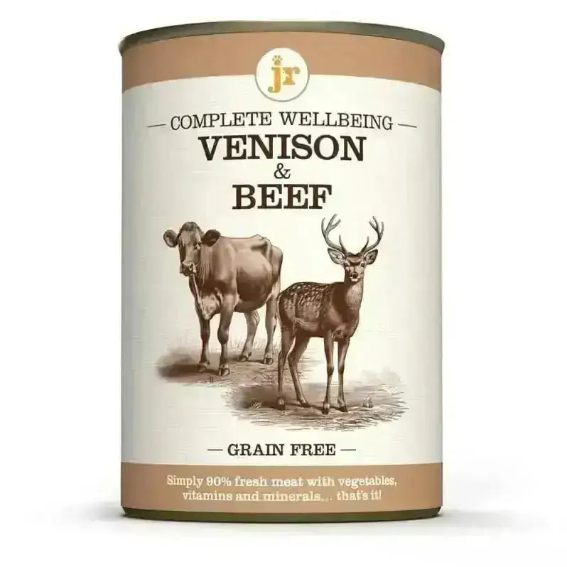 Complete Wellbeing Venison & Beef 400g - Natural Wet Dog Food | Pet Shop