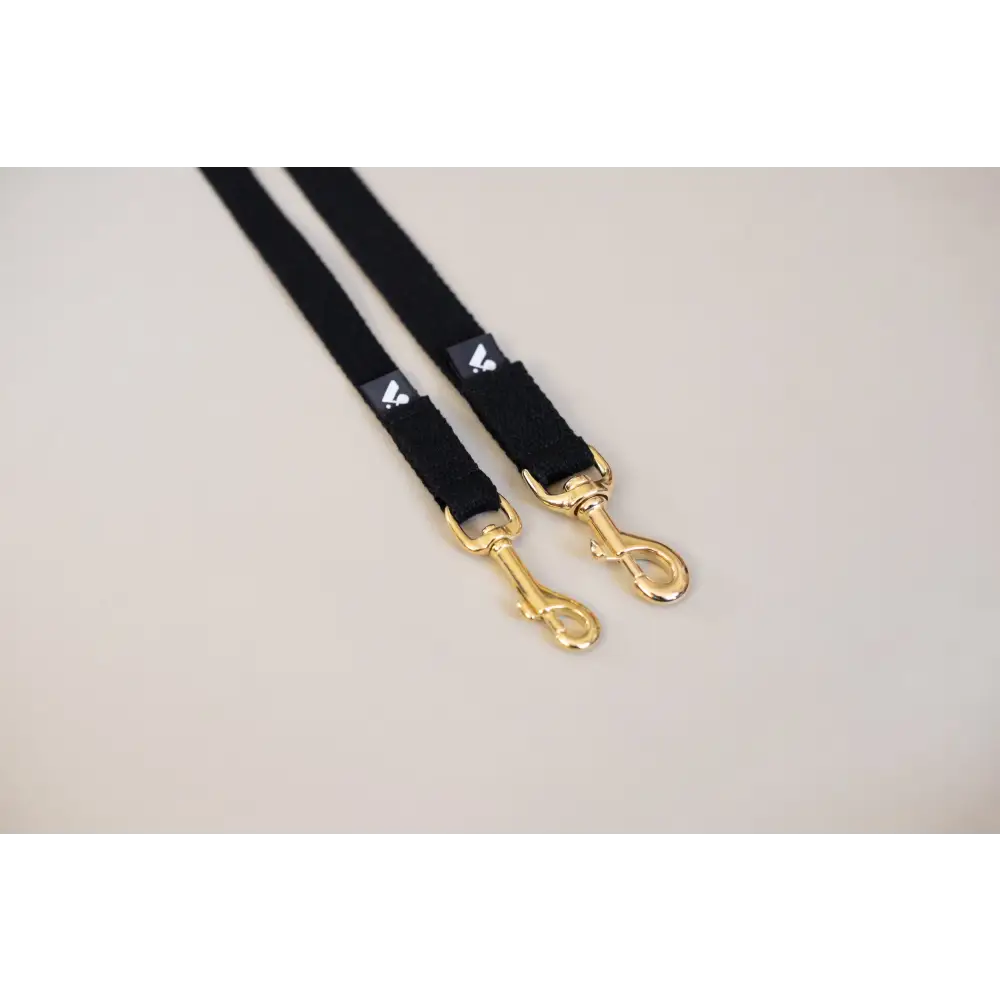 Cotton Lead - Slim / Black - Dog leash