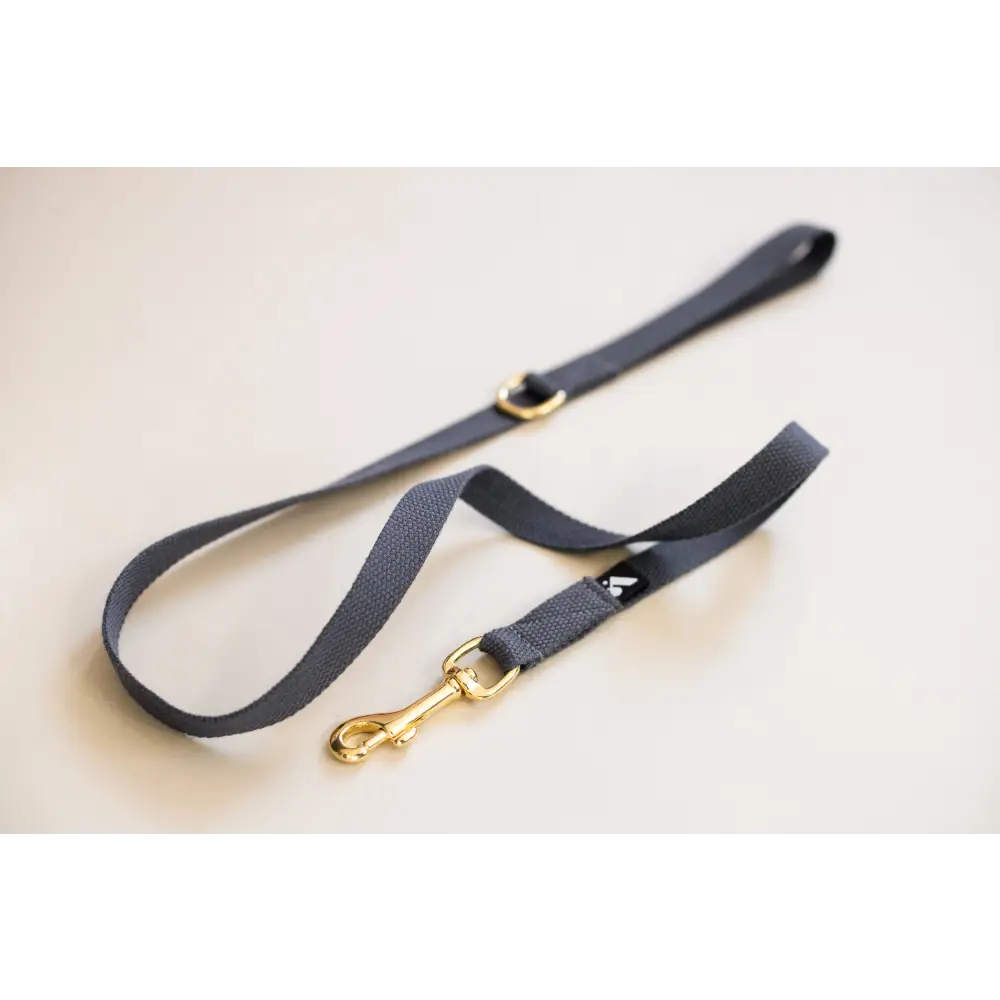 Cotton Lead - Slim / Grey - Dog leash