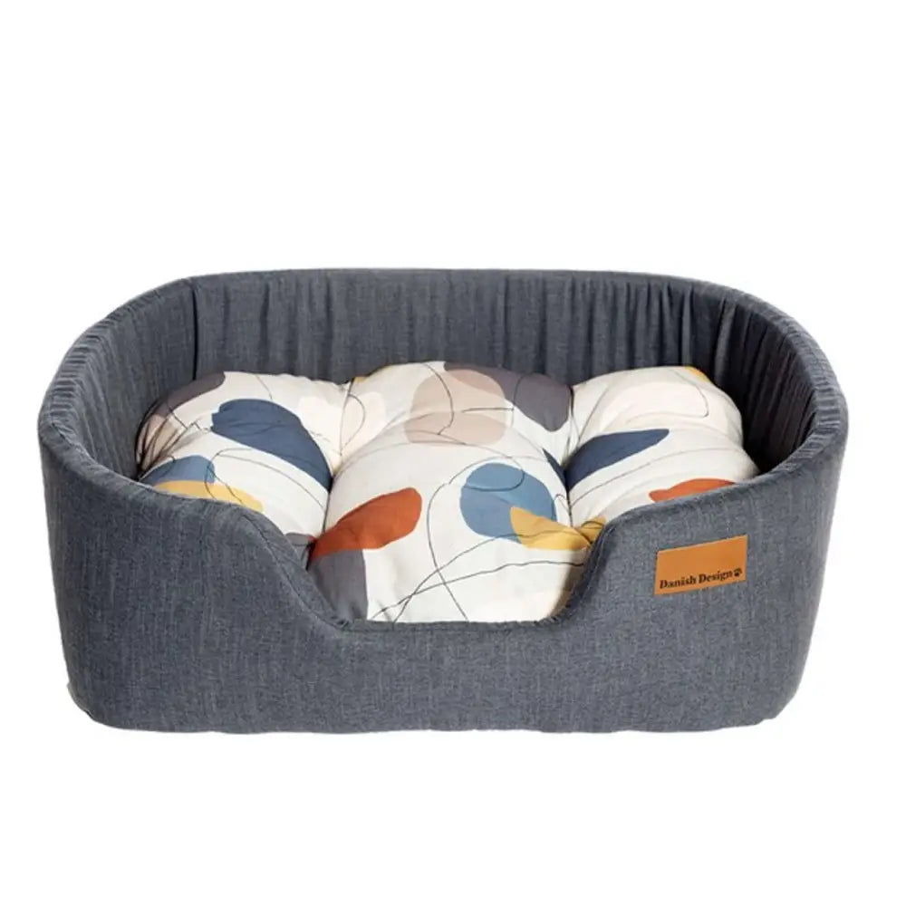 Danish Design Colour Block Steel Lux Slumber Bed Available At The Pets Larder Natural Pet Shop
