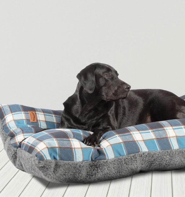 Danish Design FatFace Fleece Check - Deep Duvet Dog Beds & Bowls Danish Designs