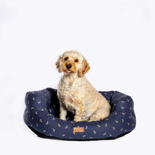 Danish Design FatFace Spotty Bees Deluxe Slumber Available At The Pets Larder Natural Pet Shop.