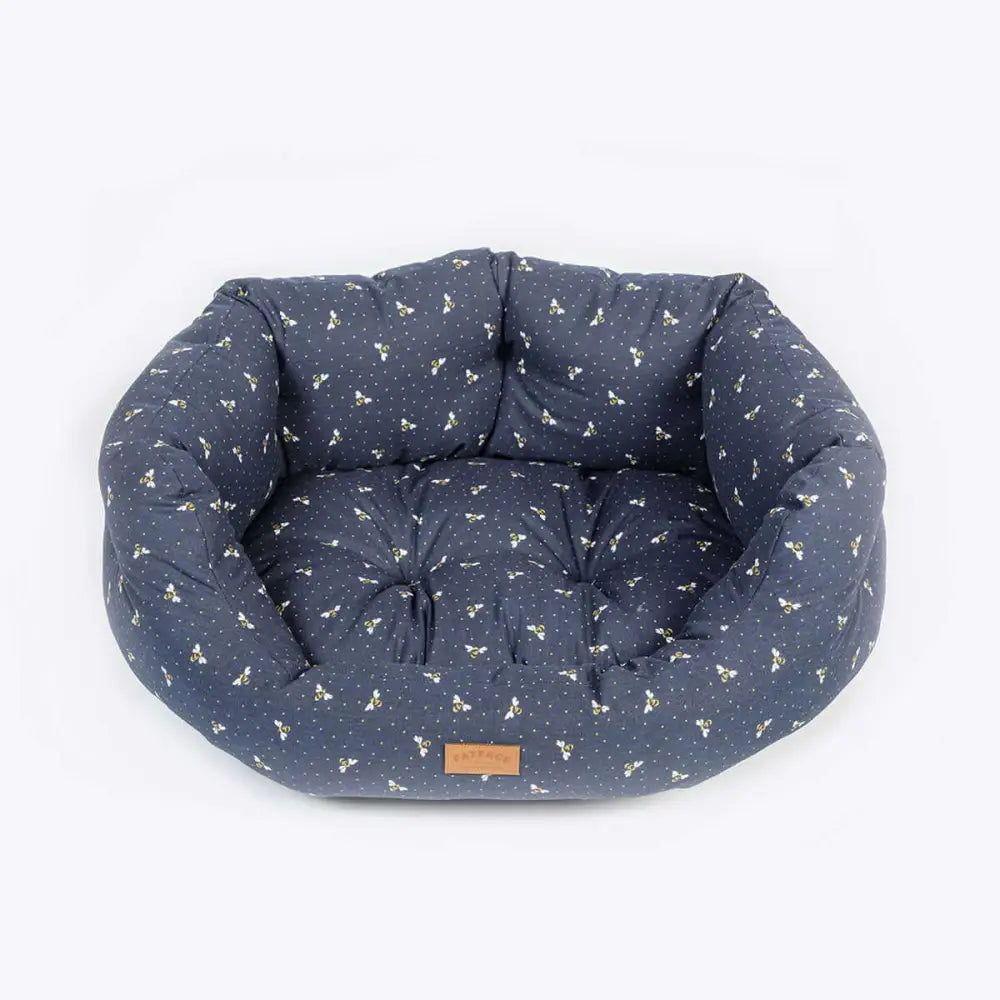 Danish Design FatFace Spotty Bees Deluxe Slumber Available At The Pets Larder Natural Pet Shop.