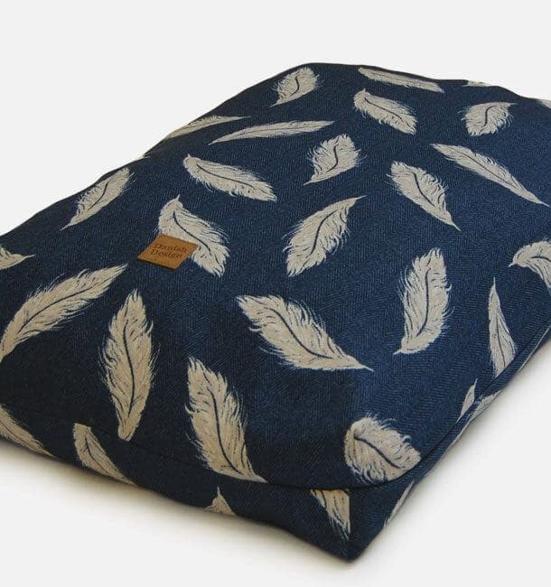 Danish Design Retreat Eco-Wellness Feather in Navy Dog Beds & Bowls Danish Designs