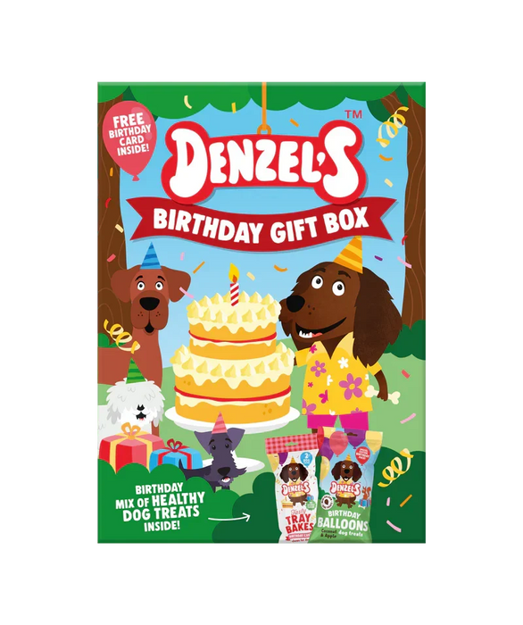 Denzel’s Birthday Box for Dogs - Natural Treats For Dogs