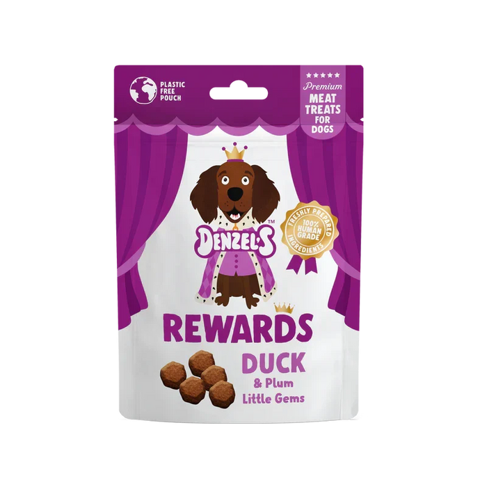 Denzel's Duck & Plum Rewards for Dogs | natural dog treats