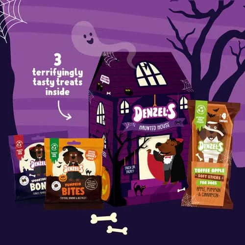 Denzel's Halloween Haunted House Treats for dogs | Natural treats for dogs