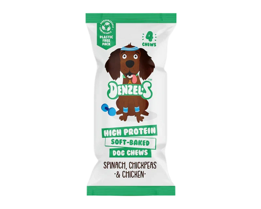 Denzel's High Protein Soft Baked Dog Chews | Natural dog chews